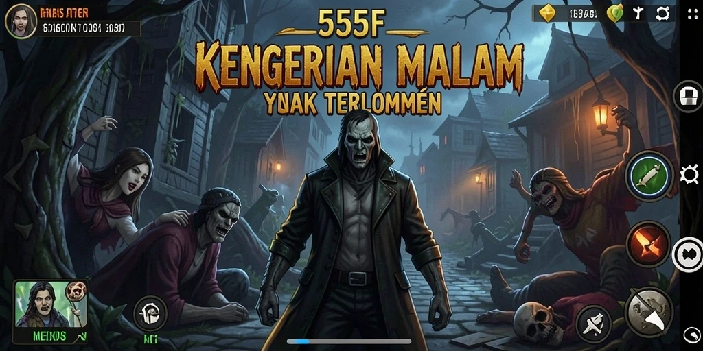 Gameplay mendebarkan di dunia kegelapan <strong>555F</strong> yang menanti untuk dijelajahi.