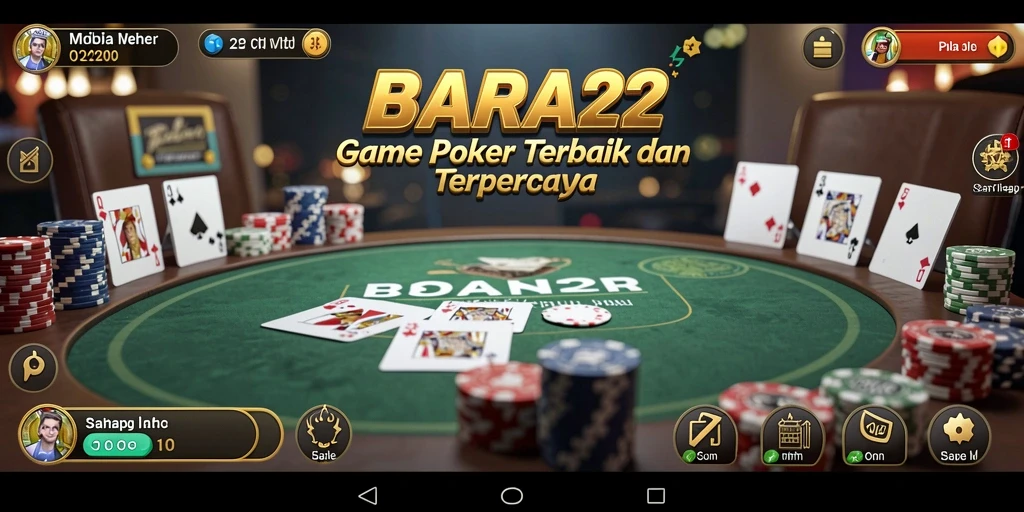 Tampilan gameplay BARA22 yang menarik dan interaktif.