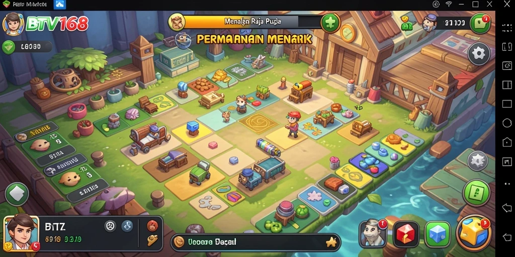 Tangkapan layar <strong>BTV168</strong> menampilkan gameplay yang menantang dan menarik.