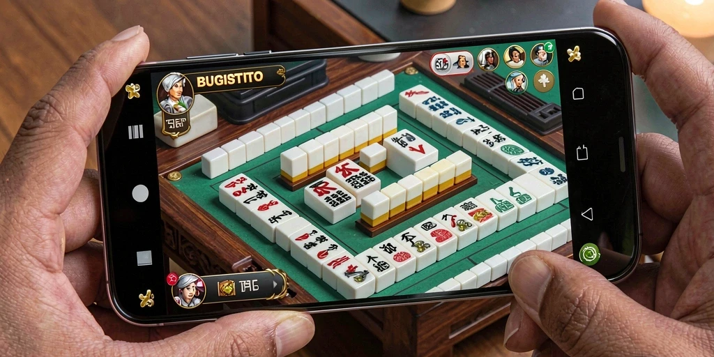 Screenshot gameplay BUGISTOTO menampilkan keseruan permainan Mahjong yang menarik.