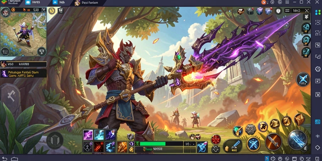 Tampilan gameplay seru dan mendebarkan dalam HOYE55.