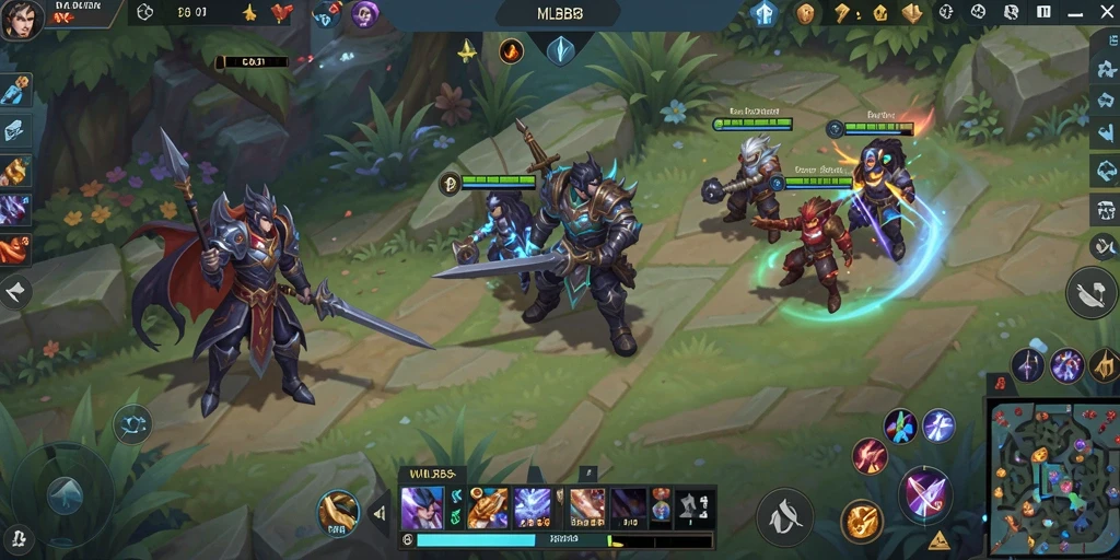 Tampilan gameplay <strong>MLBB8</strong> yang menarik dan penuh warna.