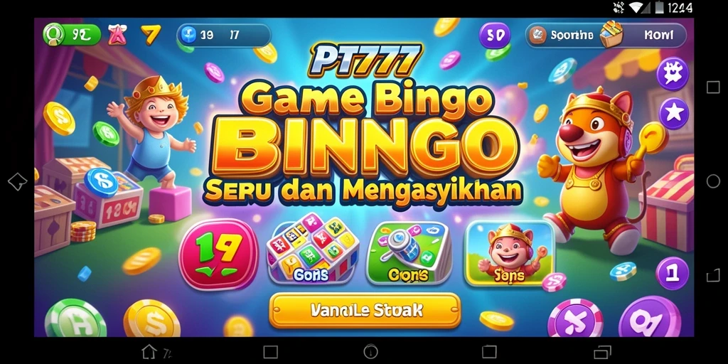 Tampilan menawan dari gameplay Bingo PT777 yang mengasyikkan.
