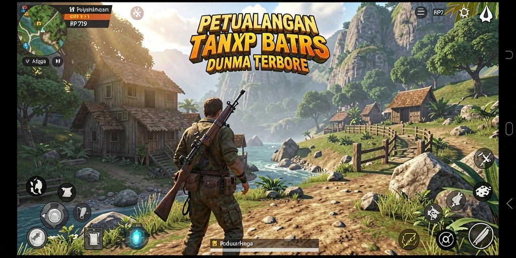 Tampilan gameplay Open World RP79 yang menakjubkan dan beragam.