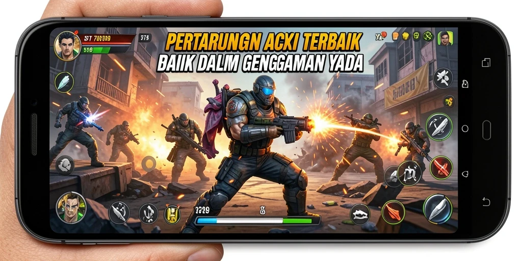 Tangkapan layar ST789 menampilkan intensitas pertempuran aksi yang seru.