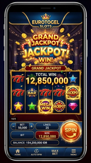 Tampilan antarmuka eurotogel yang user-friendly.